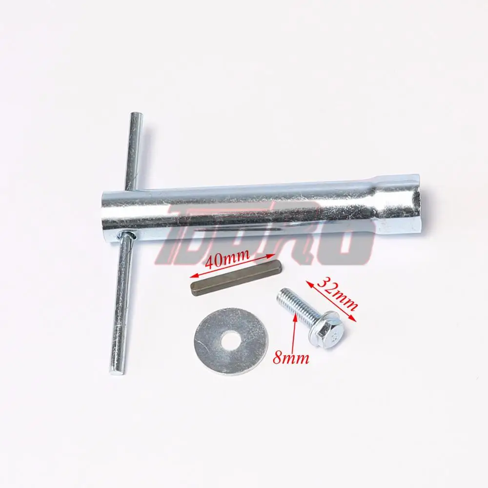 TDPRO nuevo 7HP 4-tiempos 210cc Motor gasolina 170F arranque gasolina Motor ajuste cortacésped Go Kart generador de paleta máquina