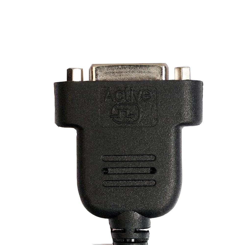 Кабель адаптер Active mini DP DVI с поддержкой displayport к DVI|dp to dvi adapter|mini dp dvimini |