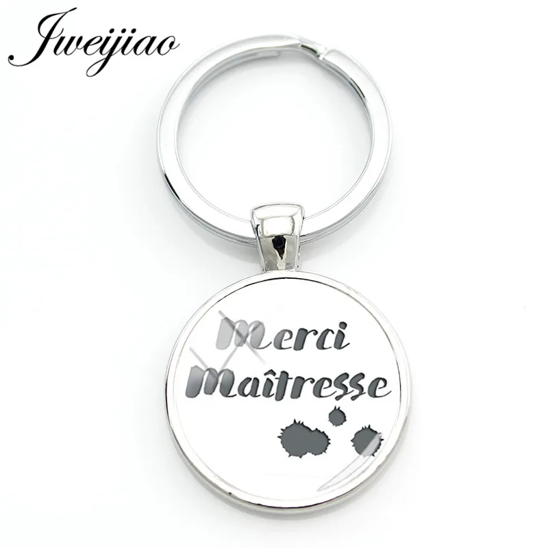 JWEIJIAO Merci Maitresse брелок для ключей с героями мультфильмов девочек супер брелки