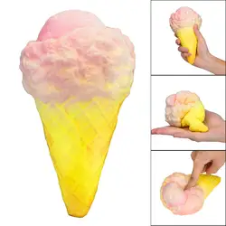 20 см термальная индукция мороженое Jumbo PU медленный рост мягкие хлюпает прекрасные игрушки мягкими speelgoed # K9