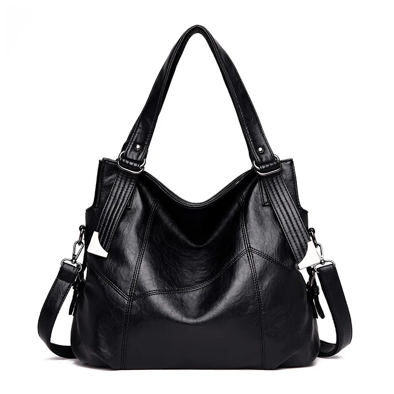 

Large Capacity Totes Bags for Women Leather Handbags Shoulder Bag Luxury Brand Womans Bags Brand Designers 2019 sac a main femme