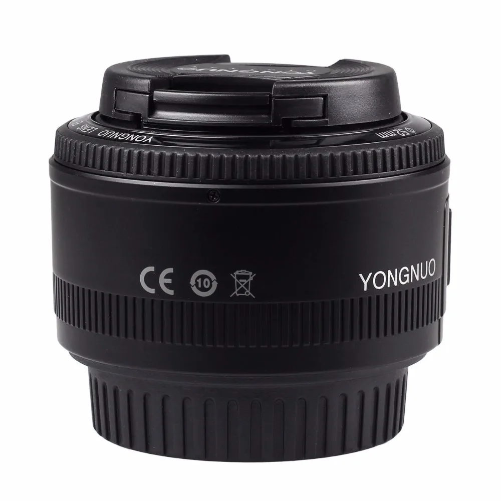 YONGNUO YN 50 мм F1.8 большая апертура Автофокус Объектив для Canon EF крепление EOS 760D 750D 700D 70D 80D 1300D 7D 6D 5D камера, AF/MF