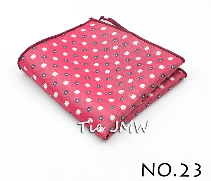 GET 1 FREE DQT Woven Polka Dot Casual Formal Handkerchief Hanky Pocket Square 