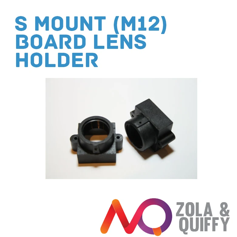 S Mount (M12) Board Lens Holder 21mm hole spacing for Raspberry PI