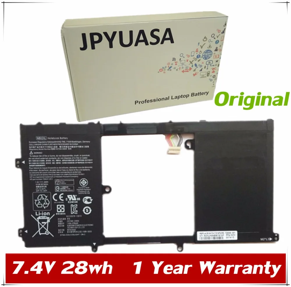 7xinbox 7 4 V 28wh оригинальный NB02XL NB02 Аккумулятор для ноутбука HP TPN Q128 11 h000 h100 x2 ПК HSTNN DB5K