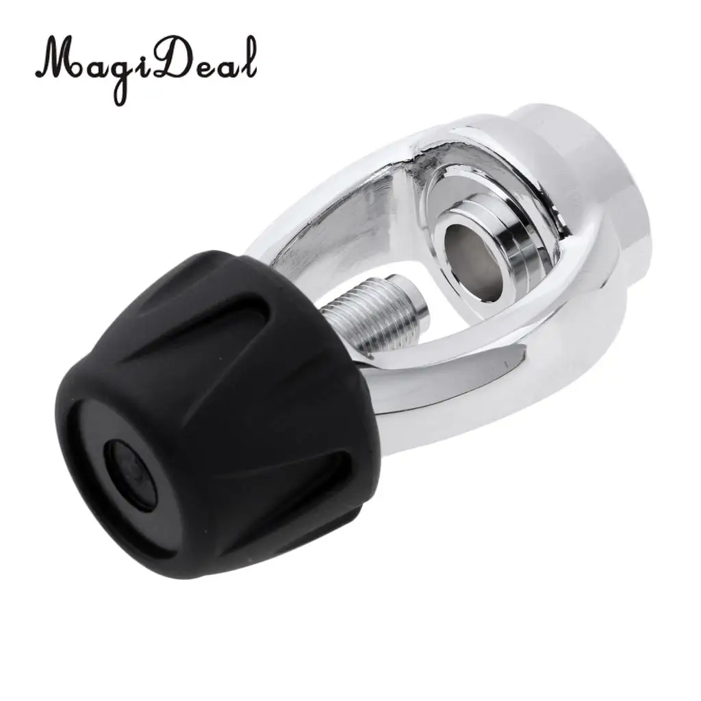 MagiDeal Deluxe Silver Copper Scuba Diving Dive DIN to Yoke 1st Regulator Convertor Adaptor Spare Parts Kit