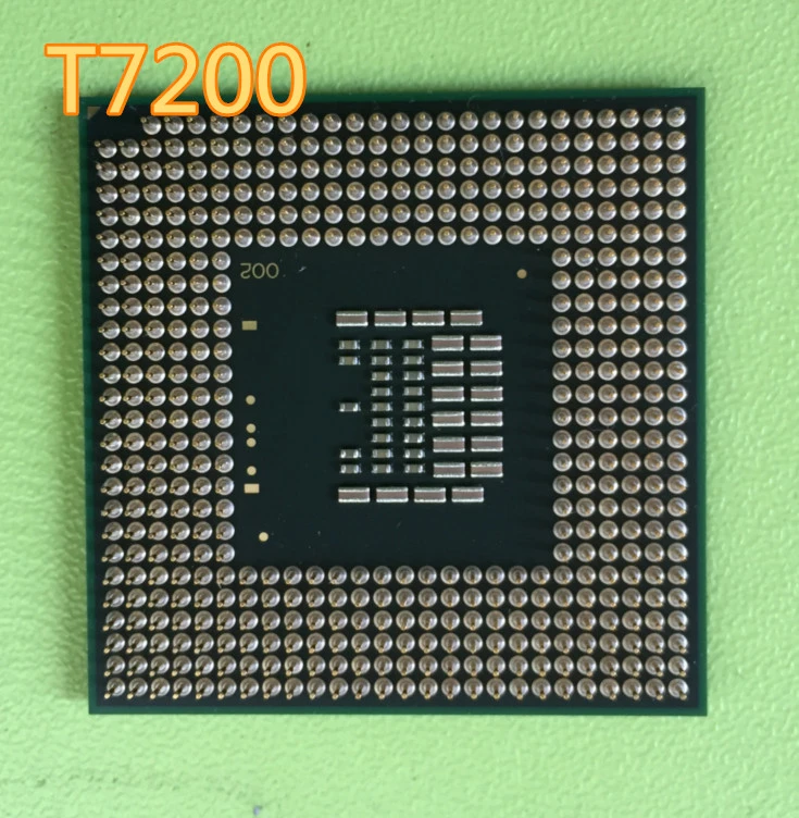 cpu processor lntel  laptop  CPU  Core 2 Duo T7200 t7200  CPU 4M Socket 479 Cache/2.0GHz/667/Dual-Core Laptop processor cpu computer