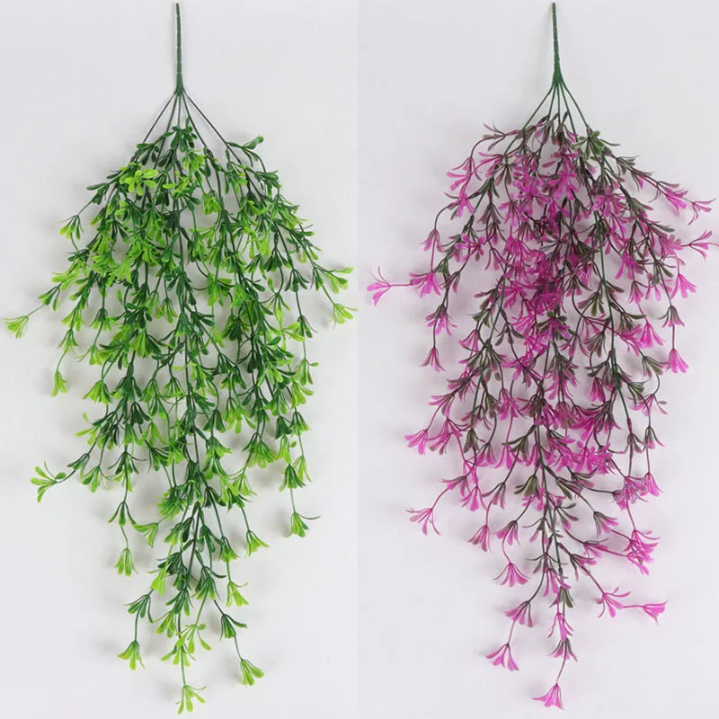 

82cm High Imitation Morning Glory Flowers Wall hanging Artificial Fake Flower Vines for Wedding Party Decoration