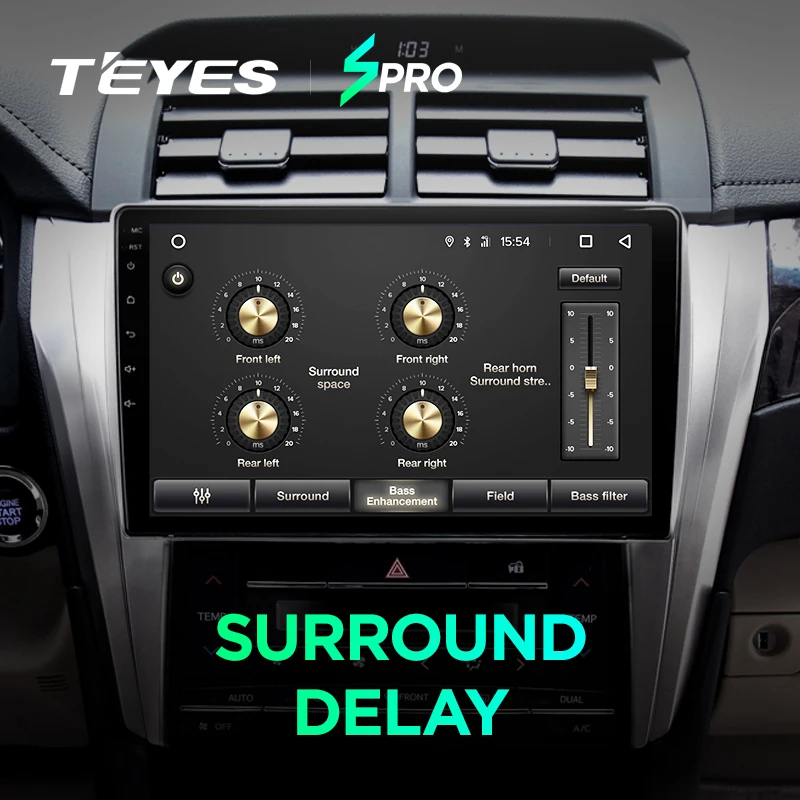 TEYES SPRO Штатное Головное устройство For Toyota Camry- GPS Android 8.1 aвтомагнитола магнитола автомагнитолы Андроид для Камри 8.2 поколение XV50 аксессуары штатная магнитола автомобильная мультимедиа