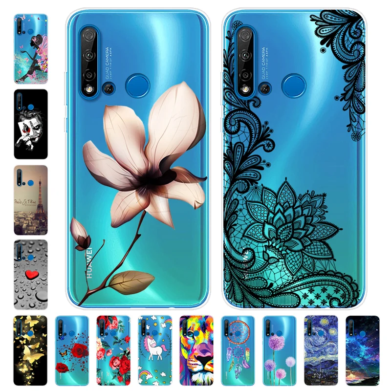 

Cartoon Case For Huawei P20 lite 2019 Case Soft Silicone Back Cover Phone Case For Huawei P20 lite 2019 GLK-LX1 GLK-LX2 GLK-LX3