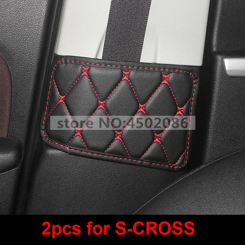 2 шт. для SUZUKI Vitara- S-CROSS Alivio ремень безопасности Пряжка защитная накладка B Колонка защитная накладка