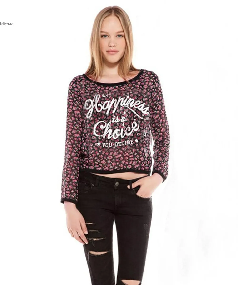Summer Autumn pullovers Print Tops font b Women b font Suit winter Chiffon font b Blouse