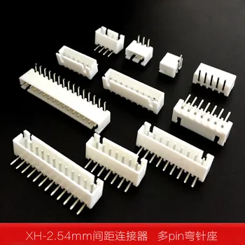 

100 PCS 2.54 PCS XH 2.54 MM Connect Plug-in Unit Connector Bending Needle 2 3 4 5 6 7 8 9 10P