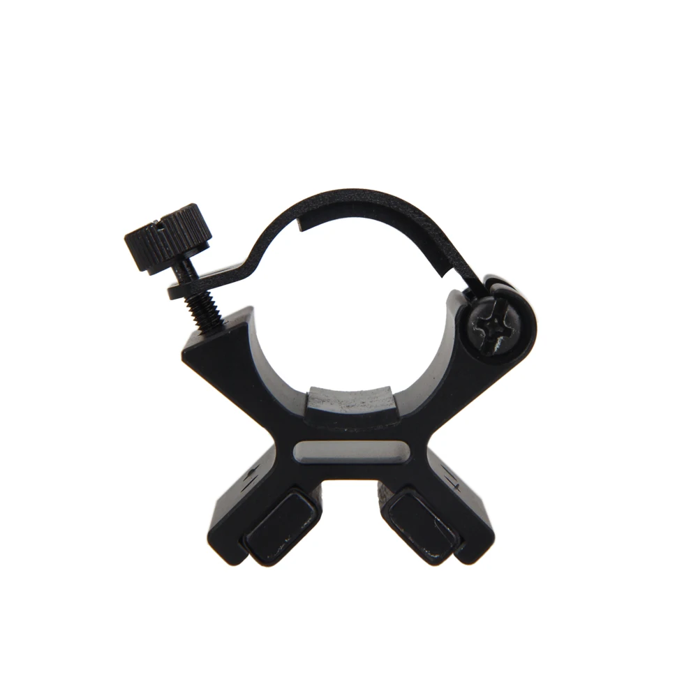 Iluminação para 24-27mm Forte Magnética Dupla Lanterna Rifle Scope Mount Titular Caça Tocha x Arma Tática Montar 9 Acessórios e suporte de extensão