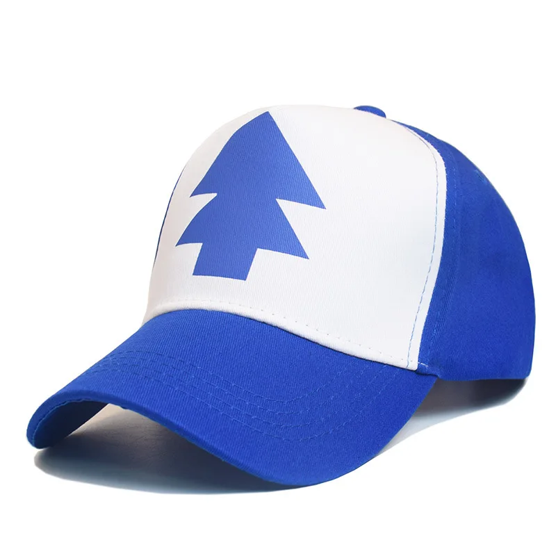 

1PC Baseball Hat Gravity Falls Cap Adjustable Trucker Caps New Curved Bill Dipper Parent-child Baseball Hat