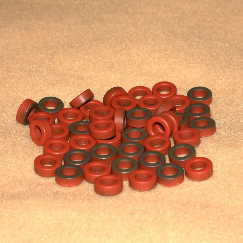 

5pcs T50-2 Iron Powder Toroidal Core T-50-2 Toroid HF HAM QRP