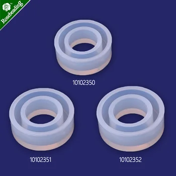 

1 PC Silicone DIY Cabochon Ring Mold Making Jewelry Rings Resin Casting Mould DIY Craft