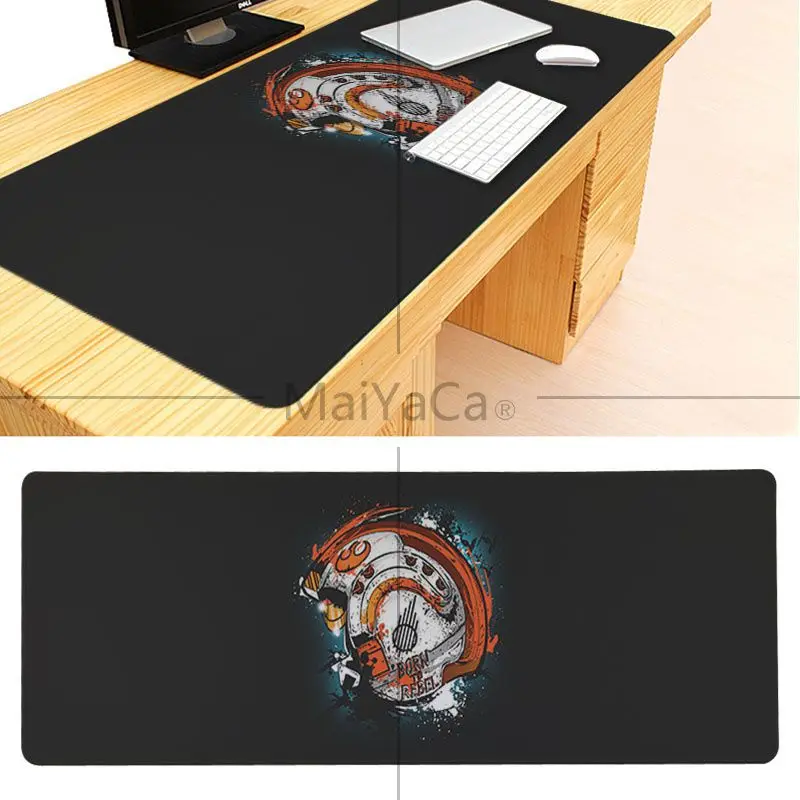 MaiYaCa Star Wars простой дизайн скоростной коврик для игровой оптической мыши компьютерный игровой коврик для мыши геймер игровые коврики версия коврик для мыши для CS GO Dota