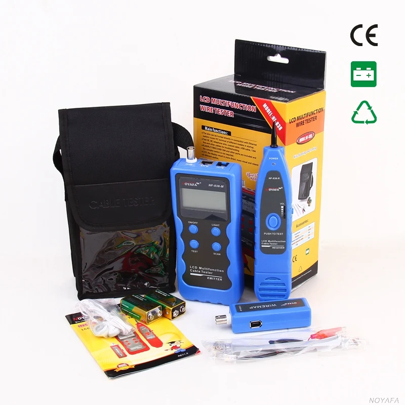 ^Cheap New NF-838 RJ45/BNC/USB/1394/RJ11 Telephone Wire Tracker Line Finder Short circuit line cable Network Cable Finder NF_838