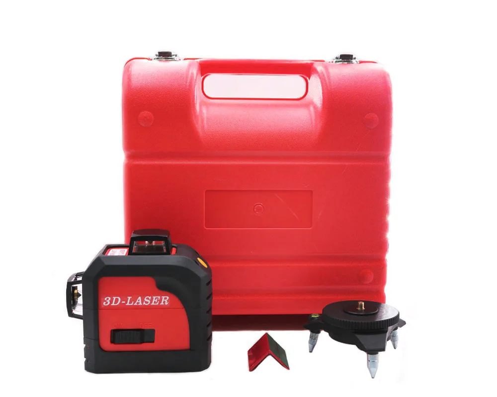 2018 New 12Lines 3D 93T Laser Level Self-Leveling 360 Horizontal And Vertical Cross Super Powerful Red Laser Beam Line