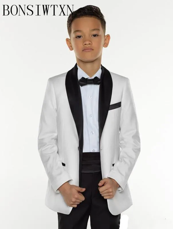 

BONSIWTXN Big Boy Suits Formal For Wedding Chlidren Clothing Formal Kids Blazer Baby Boys Suit Jackets Spring Coat Pants 2 Piece