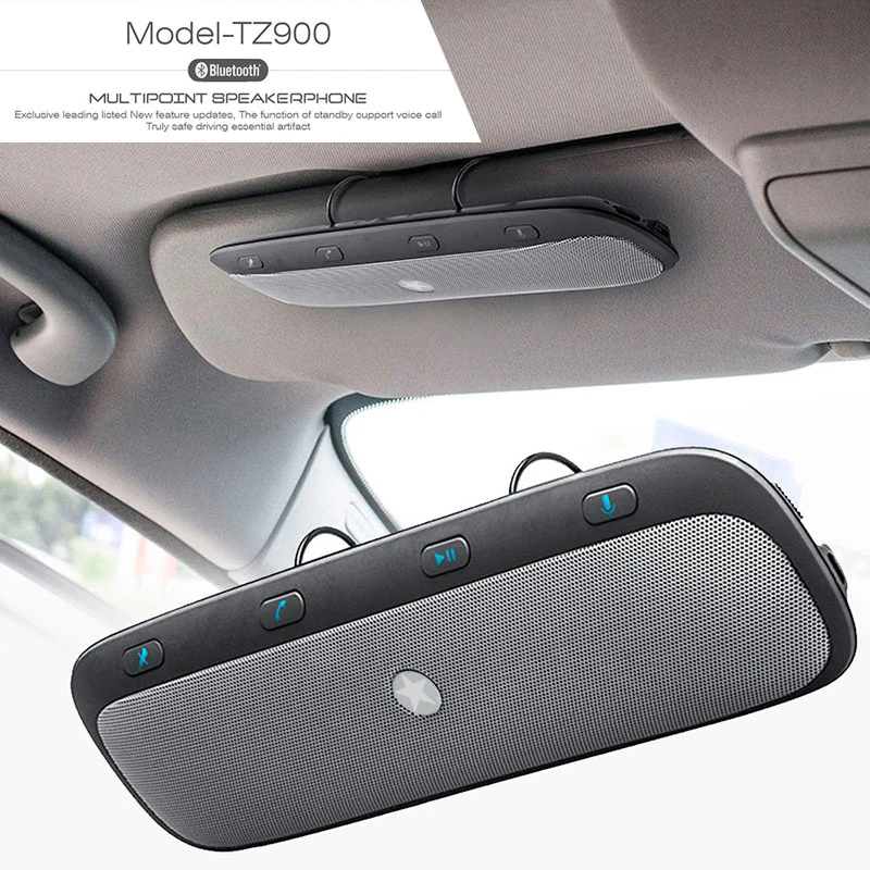 10 м беспроводной Bluetooth гарнитура автомобильный комплект динамик телефон аудио Музыка динамик для iPhone samsung автомобиль Usb Bluetooth Hands free