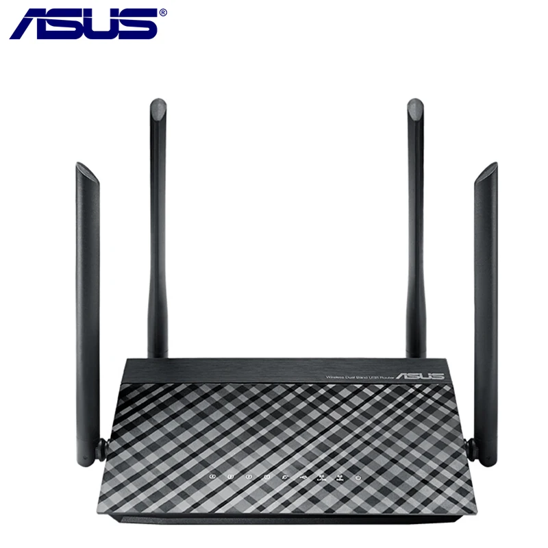 ASUS RT AC1200GU 1200 Мбит/с WiFi маршрутизатор беспроводной 2 4 ГГц + 5 x 5dBi с высоким