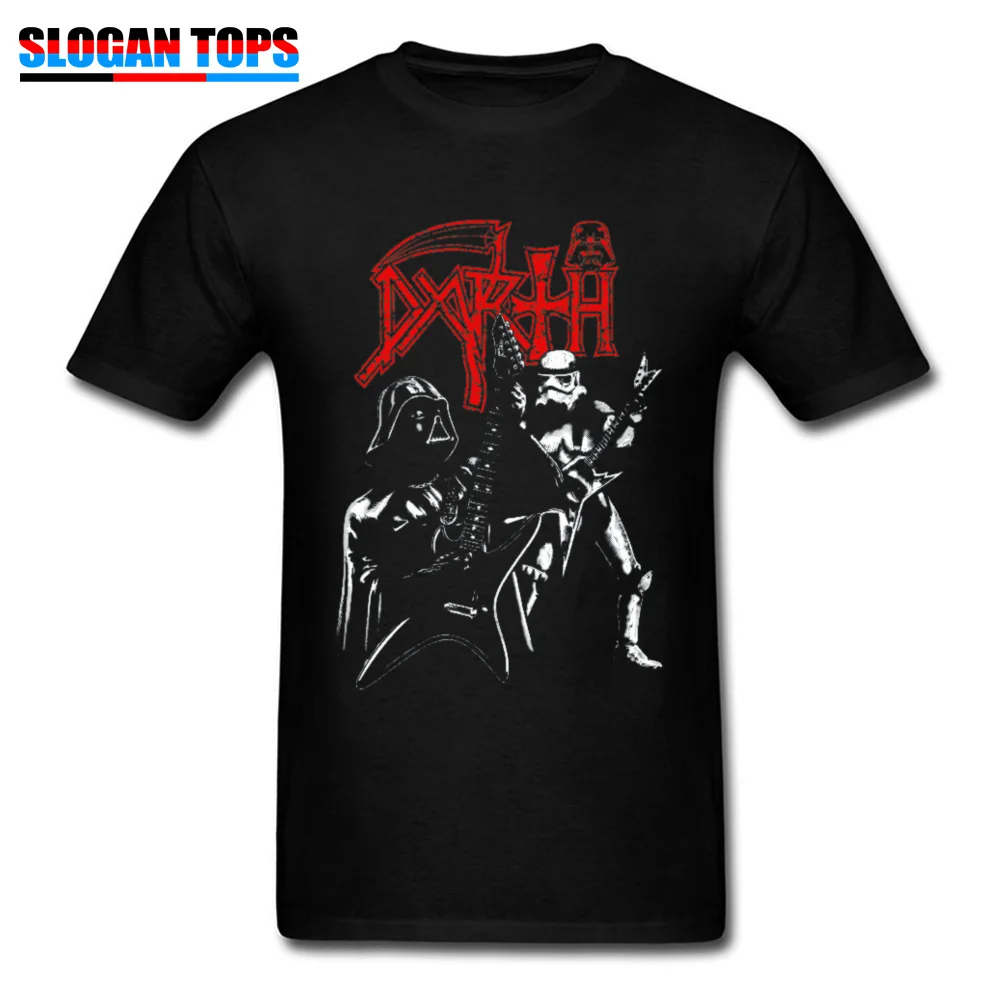 

Star Wars T-shirt DARTH METAL Tees Men Tshirt Queen Darth Vader Electric Guitar Player Cotton T Shirts Heavy Metal Punk Clothing