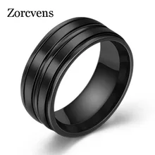 Свадебные кольца ZORCVENS из нержавеющей стали для женщин, три цвета, модные ювелирные изделия для мужчин и женщин, вечерние ювелирные изделия, Прямая поставка