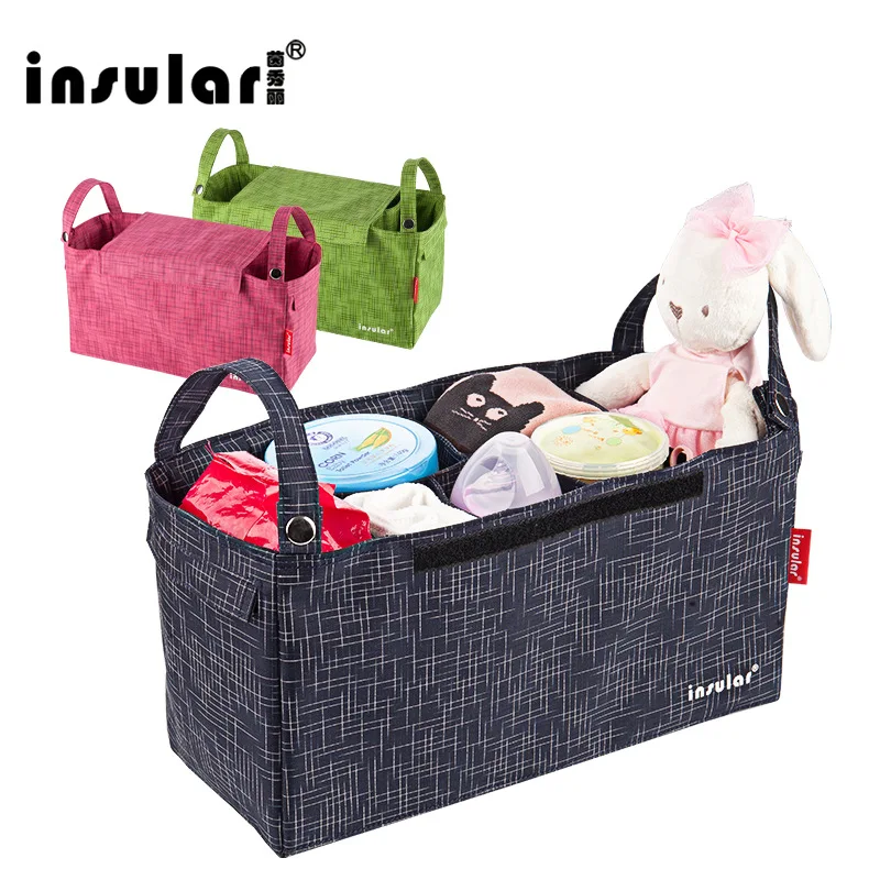 

Multifunctional Mummy Bags Baby Carriage Hanging Maternal and Child Care Waterproof Nylon Inner Container