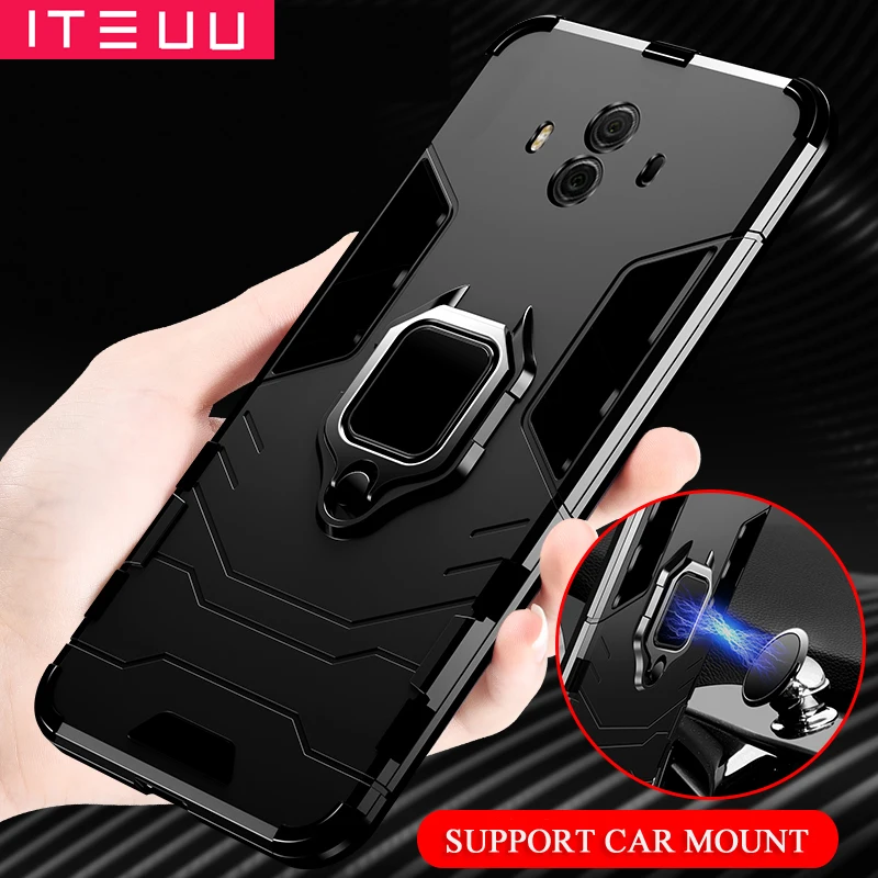 ITEUU антидетонационный подставка держатель Броня чехол для Huawei mate 10 Чехлы