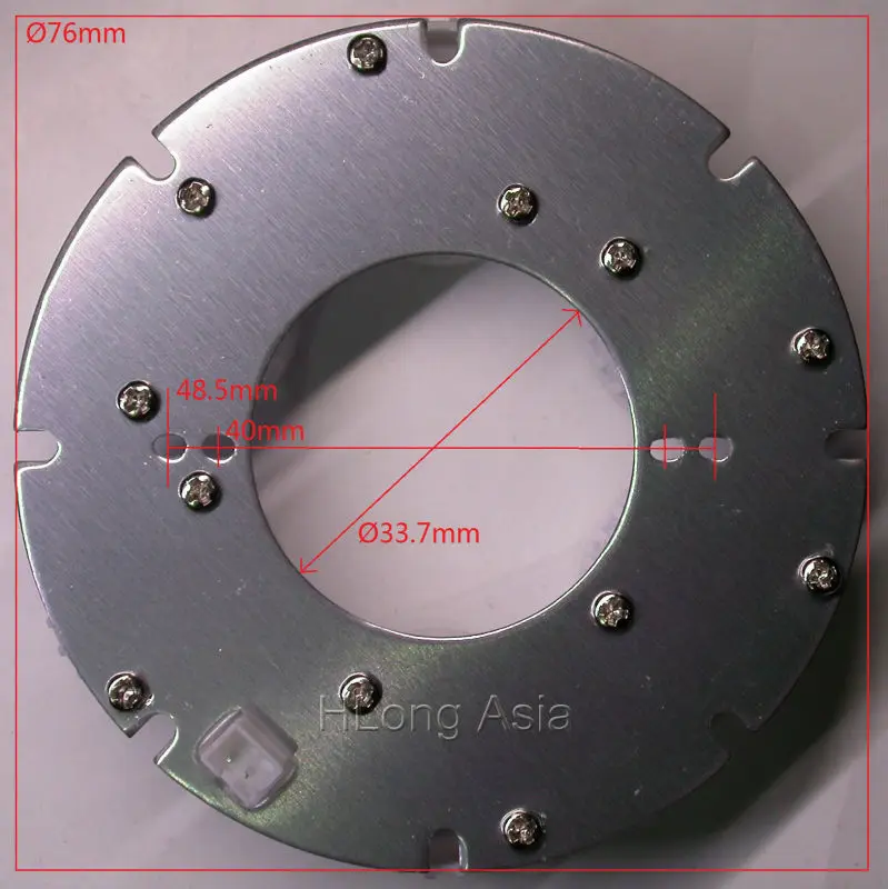 Пятно видимого белого цвета огни 6X светодиодов доска для камер видеонаблюдения ночного видения(диаметр 76 мм
