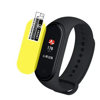 

For Xiaomi Mi Band 4 Screen Protector Soft Film For Xiaomi Mi Band 4 Smart Bracelet Accessories Full Screen Permeability Film