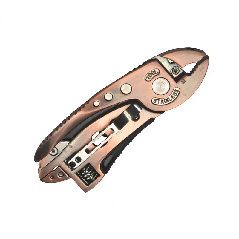 

Multifunction EDC Outdoor Portable Stainless Steel Pliers Professional Survival Folding Knife Wrench Screwdriver Multi Tools