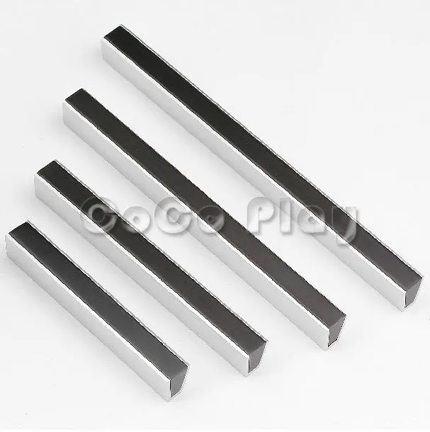 700mm Length King Size Black White Alloy Long Strip Modern Kitchen