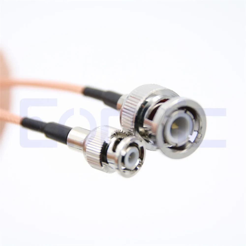 Eonvic BNC to Mini BNC Male Straight RF Pigtail RG316 Cable 15cmin