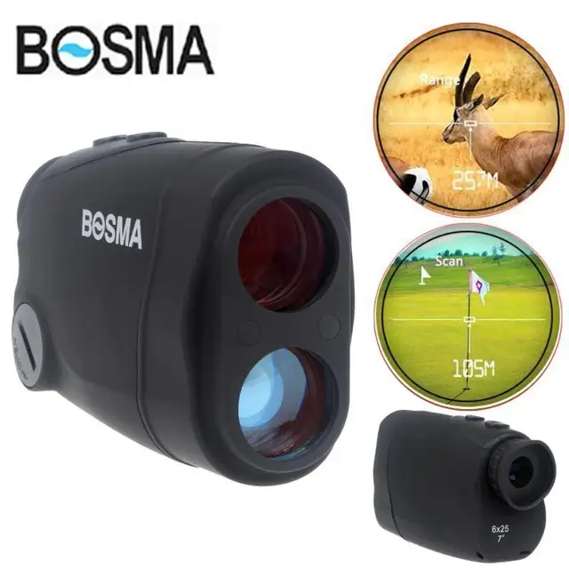 Best price at $179 Cheap Free Shipping!BOSMA LA-600m Golf Laser Range Rangefinder Distance Meter Speed Finder Measurer for Outdoor Hunting
