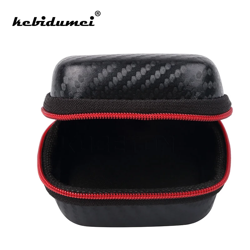 Kebidumei модный квадратный чехол для наушников портативный хранения SD-карты на