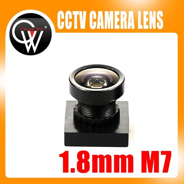 5 шт. 1/3 "CCTV 1.8 мм объектив 170 градусов широкий угол M7 * 0.5 для видеонаблюдения мини-камеры