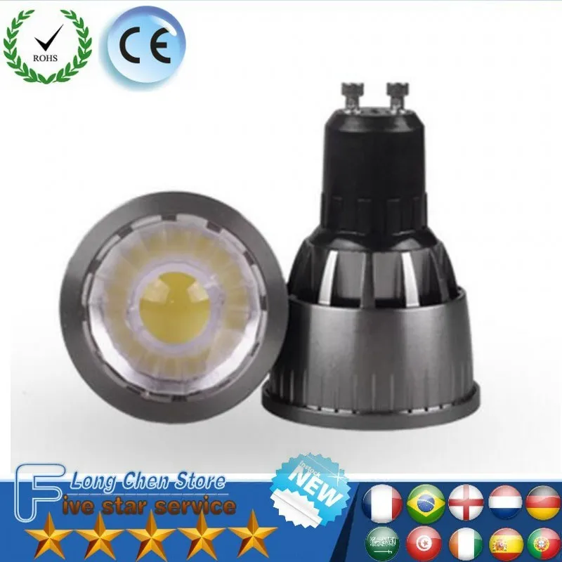 

LED LIGHTING Spotlig Super Bright Dimmable LED lighting COB GU10 E27 25W AC85-265V LED Bulb Lamp spotlight Warm White/Cold White