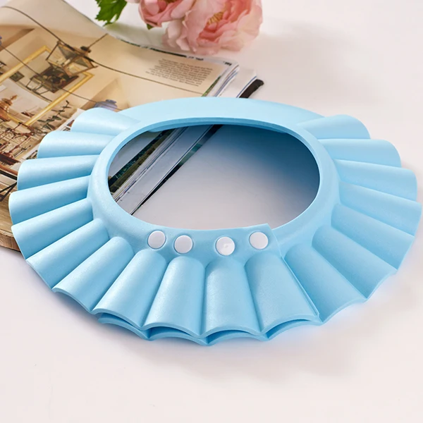 

New Cute Baby Kids Toddlers Waterproof Shampoo Bath Shower Set Shampoo Capes Decorations