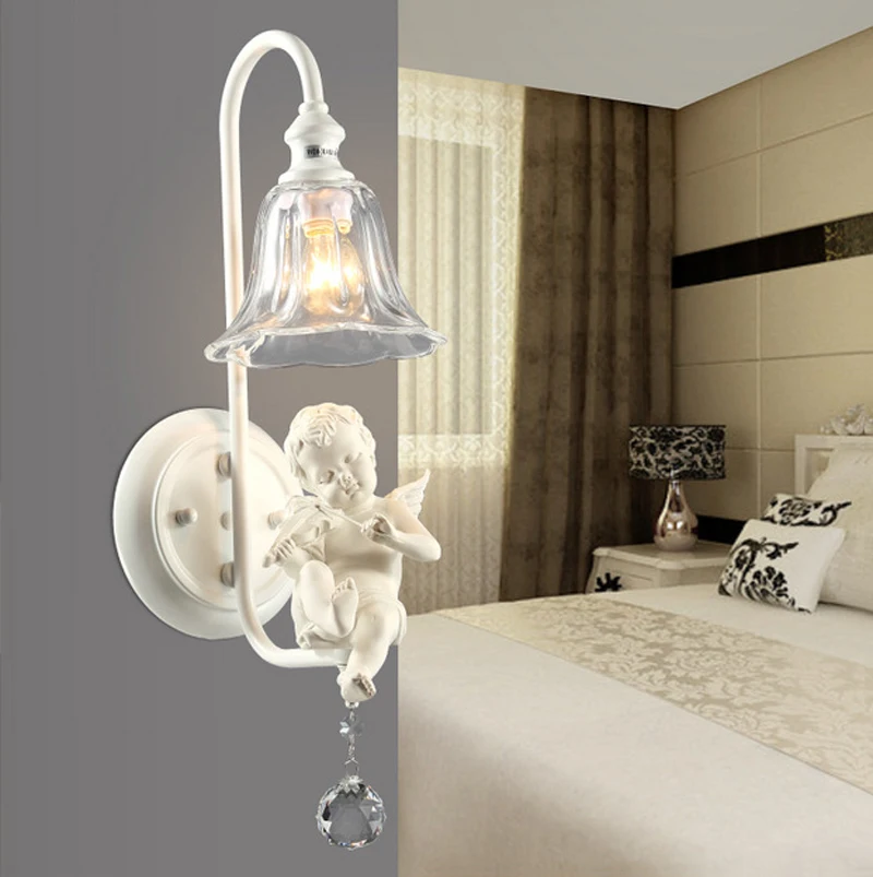 Настенный светильник креативный в пасторальном стиле|corridor light|wall lampangel wall lamp |