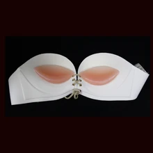 Сексуальный женский силиконовый бюстгальтер гелевые невидимые вставки груди колодки пуш-ап бюстгальтер вкладыш для увеличения груди вставки для платья бюстгальтер аксессуары