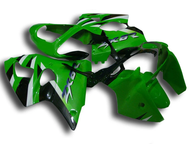 

Injection mold Fairing kit for KAWASAKI Ninja ZX6R 636 00 01 02 ZX 6R 2000 2001 2002 ABS green black Fairings set+Gifts KE37