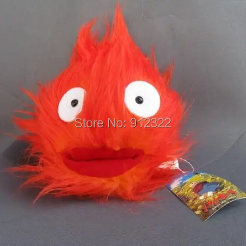 

Films Howl's Moving Castle 7" Demon Calcifer Flame Plush toy NEW