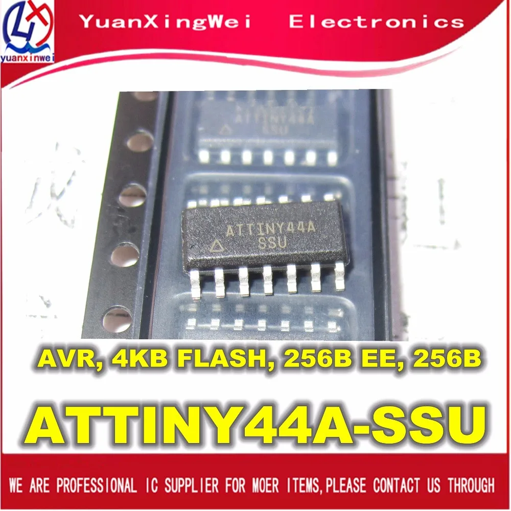 10 шт./лот ATTINY44, ATTINY44A, ATTINY44A-SSU, SOP14