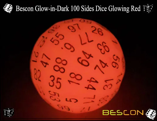 Bescon Glowing Red D100-2