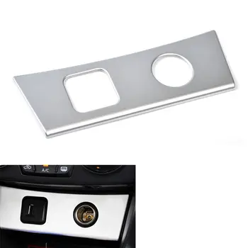 

BBQ@FuKa Car Interior ABS Cigar Cigarette Lighter Panel Moulding Cover Trims Frame Decoration for 2016 Suzuki Vitara Car Styling