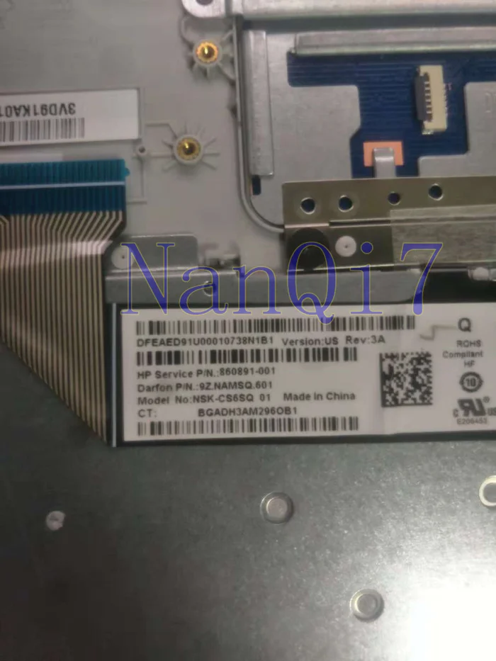 Оригинальная клавиатура для HP X2 10 P010NR новая с FAD91002010|Сумки и чехлы ноутбуков| |