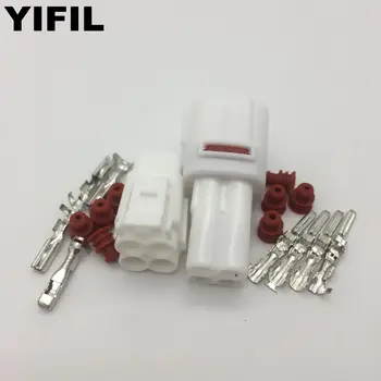 

5sets/lot Sumitomo 4 Pin/Way MT090 Sealed Motorcycle Connector Plug Housing Socket Male(6188-0004)-Female(6180-4771)